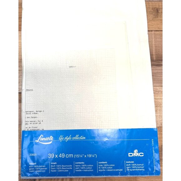 Lanarte Cross Stitch Pattern "Girl With Cat" 39x49cm 15.5"x19.5" Pattern Only - Picture 3 of 3